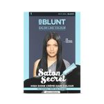 Buy BBlunt Salon Secret High Shine Creme Hair Colour - Natural Black (152 ml) + BBLUNT Intense Shine Conditioner with Rice & Silk Protein for Softer Smoother & Shinier Hair-250gm - Purplle