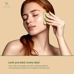 Buy Azah Jade Roller & Gua Sha Set | Reduces Puffiness, Improves Circulation, Relaxes Muscles | Non-Toxic, Sturdy, Noiseless Design 2 Pcs - Purplle