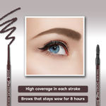 Buy Jaquline USA Pro Stroke Eyebrow Pencil 0.35 gm Brown - Purplle