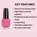 Buy Jaquline USA Pro Stroke Gel Nail Enamel 15 ml Pink Party - Purplle