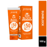 Buy Jaquline USA SUNBLOCK SPF 50 PA+++ 100G - Purplle