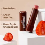Buy mCaffeine Choco Lip Balm with Berries |Moisturizes Lip for women & men| Heals Dry & Chapped lips | Sheer Pink Tint (4.5 gm) - Purplle
