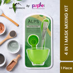 Buy Alps Goodness Face & Hair Mask Mixing 4-in-1 Kit | Face Mask Brush | Mixing Bowl | Measuring Spoons | with Spatula - Purplle