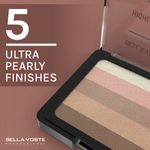 Buy BELLA VOSTE HIGHLIGHTER -Elevate Your Look with 5-in-1 Palette for Radiant Beauty , BVHL201 , 10 gm - Purplle