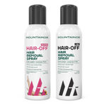 Buy Mountainor Hair Removal Spray For Men & Women 200ml each - Purplle