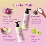Buy Arata Hair Fall Defense Onion Combo (Shampoo & Conditioner)(400 gm) - Purplle