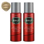 Buy Brut International Brut Attraction Deodorant for Men, Long Lasting & Woody Fragrance Deo PO2, 200 ml - Purplle