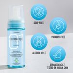 Buy Dermafique AquaQuench Foaming Mousse a€“ 150 ml, Powered with Micro Water Droplets that Hydrates Skin, Enriched with Pro Vitamin E & Vitamin B5 - Purplle