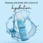 Buy Dermafique AquaQuench Foaming Mousse a€“ 150 ml, Powered with Micro Water Droplets that Hydrates Skin, Enriched with Pro Vitamin E & Vitamin B5 - Purplle