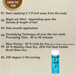 Buy Kehairtherapy Keratin Protein Advanced Straightening Treatment - 120 ml - Purplle