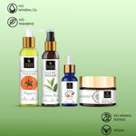 Buy Good Vibes Ultimate Glow Combo Kit (Papaya Face Wash, Rosehip Serum, Green Tea Toner, Coconut Cream) (Free Pouch) - Purplle