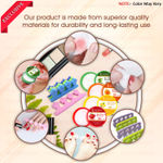 Buy Majestique Nail Polish Remover with Toe Separator Set | Effortlessly Remove Polish | Complete Nail Care Tool - 4Pcs/Multicolor - Purplle