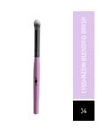 Buy Plum Soft Blend Eyeshadow Blending Brush | Ultra-soft Bristles | Flawless Application | Easy Pick-up | 04 - Purplle