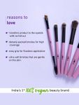 Buy Plum Soft Blend Eyeshadow Patting Brush | Ultra-soft Bristles | Flawless Application | Easy Pick-up | 05 - Purplle