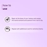 Buy Plum Lash Drama 1-4-All Mascara | Length + Curl + Volume + Definition | 100% Vegan & Cruelty Free | 01 Black - Purplle