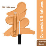 Buy mCaffeine Eyes On You Serum Concealer | Brightens Under Eye & Reduces Dark Circles | Lightweight & Natural Finish for Everyday Use -Caramel Blend -5 ml - Purplle