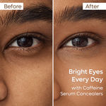 Buy mCaffeine Eyes On You Serum Concealer | Brightens Under Eye & Reduces Dark Circles | Lightweight & Natural Finish for Everyday Use -Biscoff Shake -5 ml - Purplle