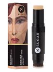 Buy SUGAR Cosmetics Ace Of Face Foundation Stick with In-Built Brush | Lasts 24hrs | Full Coverage Foundation for Women | 12 gm - 20 Galao - Purplle