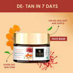 Buy Good Vibes Weekly De- tan Ubtan Regime (Facewash + Face Mask) ,Combo of 2 - Purplle
