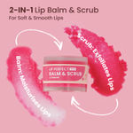 Buy Swiss Beauty Lip Perfect Duo Balm & Scrub with Beetroot Extract for Dark Lips | Moisturises Dry & Chapped Lips | Soft & Smooth Lips | For Men & Women 7 Gm Gram - Purplle