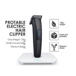 Buy HTC AT-522 Rechargeable Cordless Trimmer For Men (Black) - 1 Pc - Purplle