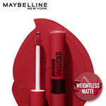 Buy Maybelline New York Sensational Liquid Matte Lipstick 14 Red Serenade (7 ml) - Purplle