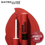 Buy Maybelline New York Sensational Liquid Matte Lipstick 12 More Than Red (7 ml) - Purplle