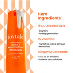 Buy Foxtale Vitamin C Face Serum withA L-Ascorbic Acid and Vitamin EA Brightening Serum - 30 ml - Purplle