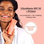 Buy Foxtale Ultra Matte SPF 50 PA++++ & Primer | Shade 1 50ml - Purplle