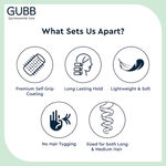 Buy GUBB Hair Rollers For Hair Curling, 6 Large Hair Curlers - Purplle