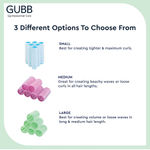 Buy GUBB Hair Rollers For Hair Curling, 6 Large Hair Curlers - Purplle