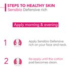 Buy Bioderma Sensibio Defensive Rich Active Soothing Cream Hydration/Moisturisation 12h Nutrition (40 ml) - Purplle