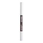 Buy MARS Micro Precision Brow Pencil with spoolie | Retractable & Easy Glide | Long Lasting & Natural finish (0.4 gm) (Brown) - Purplle