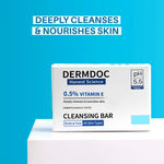 Buy DERMDOC Combo Kit Vitamin E Nourishing Beauty Bar (Pack of 3) | Soap Free, Alkali Free | Mild, Gentle Cleansing Soap, Moisturising Soap, pH 5.5 Soap | vitamin e for dry skin | facial cleansing bar | beauty cream bar | body care for winter - Purplle