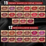 Buy FACES CANADA Weightless Creme Finish Lipstick - Imperial Plum and Plum Peach (4g x 2) | Lipstick Combo | Long Lasting Rich Color | Hydrating | Glossy Finish | Lightweight - Purplle