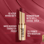Buy Lakme 9TO5 Primer + Matte Lip Color MR5 Berry Base (3.6 gm) - Purplle