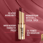 Buy Lakme 9TO5 Primer + Matte Lip Color MP8 Rosy Sunday (3.6 gm) - Purplle