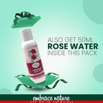 Buy Nature Sure Bhringraj Powder 200g with Rose Water 50 ml - 2 Packs - Purplle