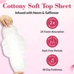 Buy everteen Period Care XL Soft 40 Sanitary Pads Enriched with Neem and Safflower For Medium Flow - 1 Pack (40 Pads) - Purplle