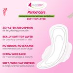 Buy everteen Period Care XL Soft 40 Sanitary Pads Enriched with Neem and Safflower For Medium Flow - 2 Packs (40 Pads Each) - Purplle