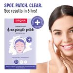 Buy Sirona Acne Pimple Patch For Face (72 patches) | 2 sizes | Invisible, Concealable, Waterproof Patches | Hydrocolloid & Salycylic Acid | Absorbs Acne Pus | Flattens Pimple | For All Skin Types - Purplle