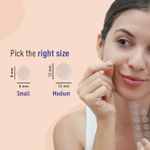 Buy Sirona Acne Pimple Patch For Face (72 patches) | 2 sizes | Invisible, Concealable, Waterproof Patches | Hydrocolloid & Salycylic Acid | Absorbs Acne Pus | Flattens Pimple | For All Skin Types - Purplle