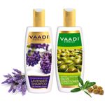 Buy Vaadi Herbals Lavender Shampoo with Olive Conditioner (350 ml x 2) - Purplle