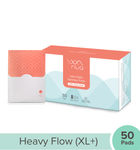 Buy Nua Ultra Thin Sanitary Pads Bulk Packs 50 XL+ Pads|| Zero Toxins || Free Disposal Cover (Pack of 50 Pads) - Purplle