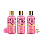 Buy Vaadi Herbals Enchanting Rose & Mogra Shower Gel Value Pack of 3 (300 ml x 3) - Purplle