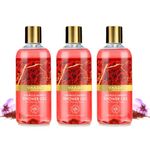 Buy Vaadi Herbals Luxurious Saffron Shower Gel Value Pack of 3 (300 ml x 3) - Purplle