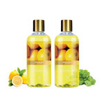 Buy Vaadi Herbals Refreshing Lemon & Basil Shower Gel Value Pack of 2 (300 ml x 2) - Purplle