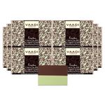 Buy Vaadi Herbals Pack of 12 TEMPTING CHOCOLATE & MINT SOAP-Deep Moisturising Therapy (12 x 75 g) - Purplle