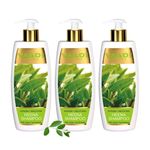 Buy Vaadi Herbals Superbly Smoothing Heena Shampoo with Green Tea Extracts (350 ml)x3 - Purplle