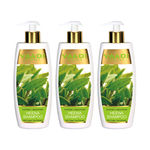 Buy Vaadi Herbals Superbly Smoothing Heena Shampoo with Green Tea Extracts (350 ml)x3 - Purplle